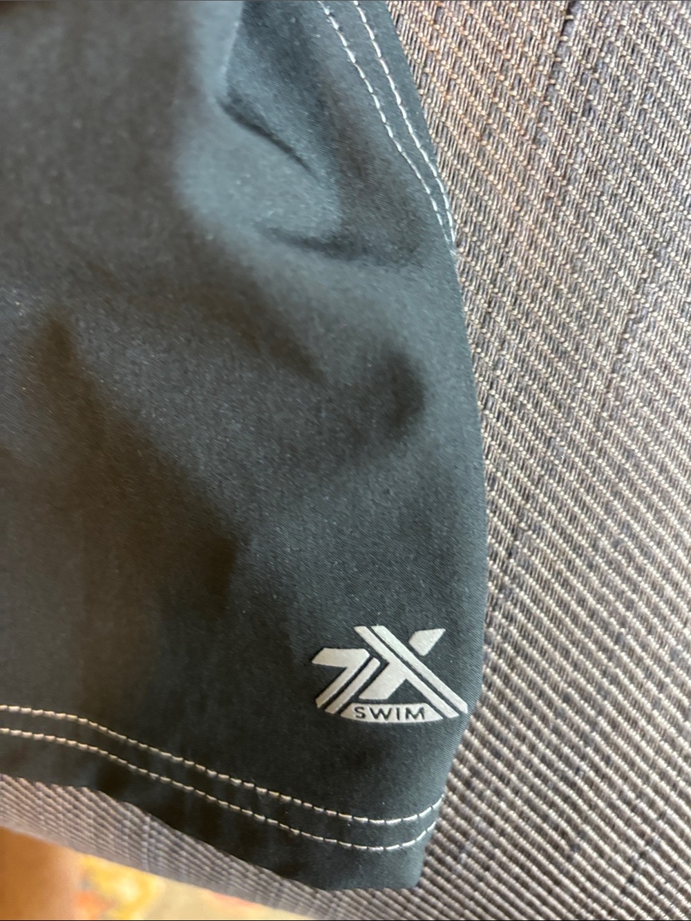 ZeroXposur Black Lace-Up Swim/Active Skort with Contrast Stitching - Picture 11 of 11